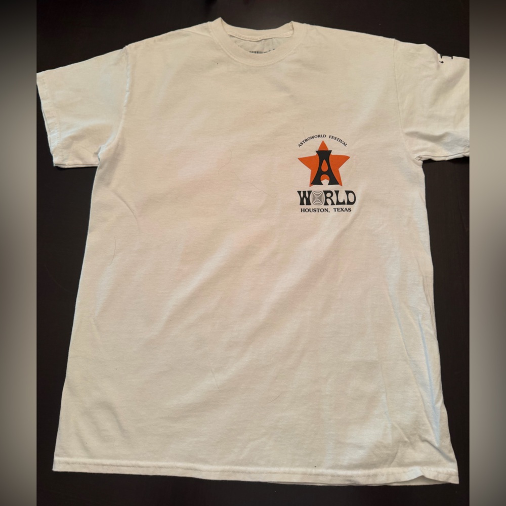 Unisex Astroworld White Tee
